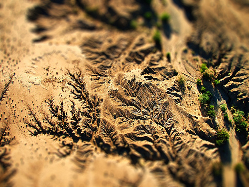 Aerial tilt-shift photograph by BAlvarius