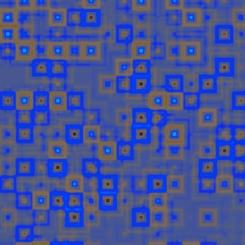 An example of the Long range pattern